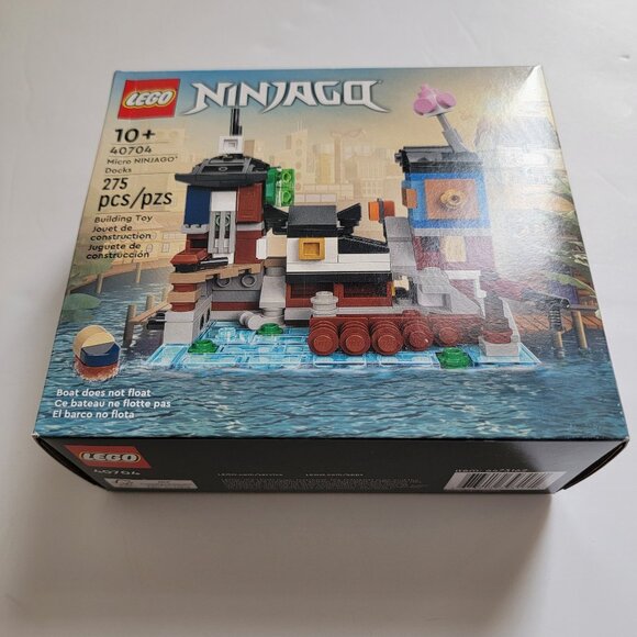 LEGO NINJAGO Micro Docks - Set 40703, new, excellent condition box - Picture 2 of 11